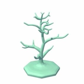 Gałęzie biżuterii Model 3D drzewa