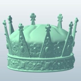 挪威王子皇冠3d模型