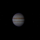 Jupiter Planet mit Monden