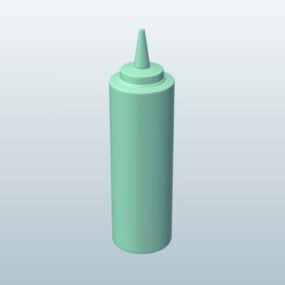 Ketchup-Flasche 3D-Modell