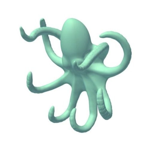 Seinäkiinnitys Octopus-avaimenperä