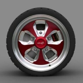 Keystone Car Wheel 3d model