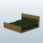 King Sized Bed Wooden