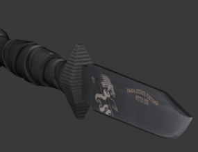 Us Army Knife V1 3d malli