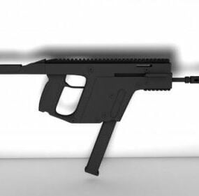 Mg3 maskingevær 3d-modell