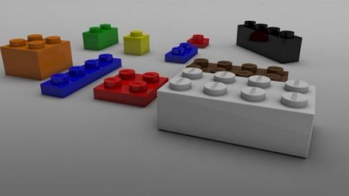 Lego Bricks Unit V1 무료 3D 모델- .3Ds, .C4D, .Obj - Open3Dmodel