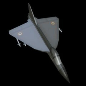 Hal Tejas Multirole Fighter דגם תלת מימד
