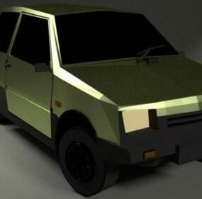 Mô hình xe Lada Oka 3d