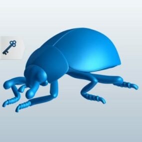 てんとう虫の印刷可能な 3D モデル