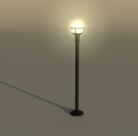Street Lamp Post V1 3d model