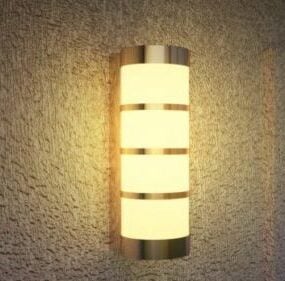 Cylinder Lamp Sconce 3d model