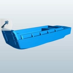 Model 3D Kapal Kerajinan Landing