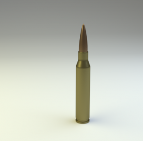 Sniper Bullet 3d model
