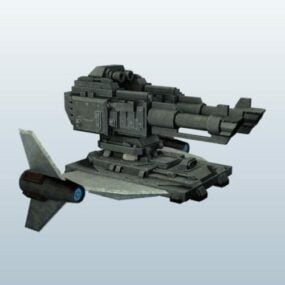 Laserkanongeweer 3D-model