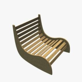 Mô hình ghế cỏ 3d