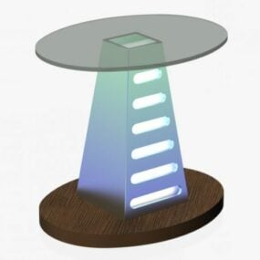 Lectern Glass Table 3d model