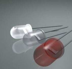 Electronic Led Diode 3d model
