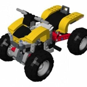 Lego Turbo Quad Bike 3D-Modell