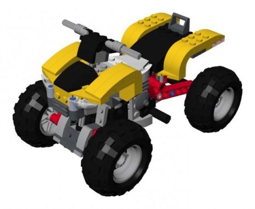 Cuatriciclo Lego Turbo