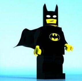 Lego Batman Character 3d model