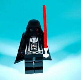 Lego Darth Vader 3d-modell