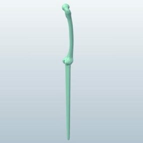 Тривимірна модель стегнової кістки Letter Opener Tool