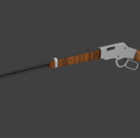枪管武器3d模型