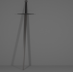 3D model kolekce dlouhých mečů