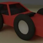 Voiture buggy Lowpoly