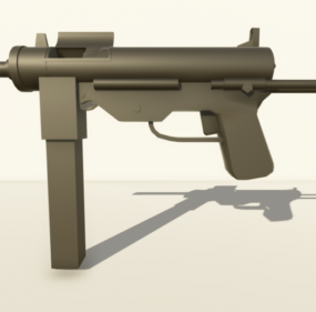 اسلحه دستی Nerf مدل اسباب بازی سه بعدی