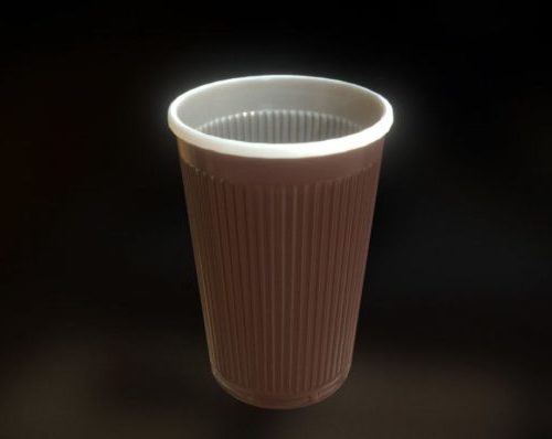 Lowpoly Plastic Cup