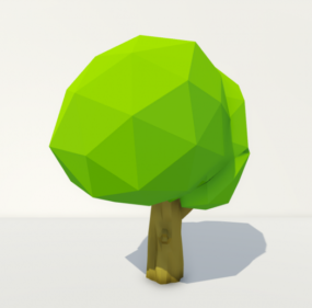 Poly Tree 3d model