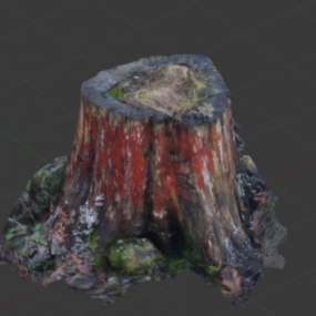 Tree Chunk 3d model