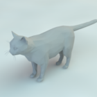 Animale Lowpoly Gatto