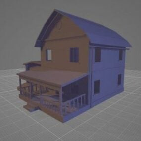 Two-storey House 3d model