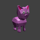 Lowpoly Poly Pig