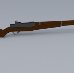 Ww2 M1 Grand Rifle Gun 3D-model