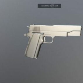 Gaming Machine Gun Concept 3d-model