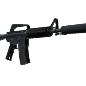 M4a1-s Gun 3d-modell