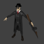 Mafia Gangster Character