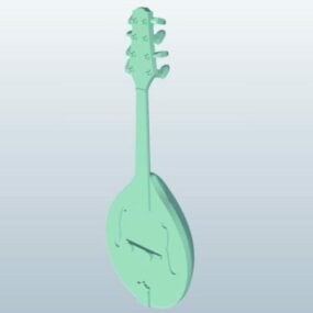 3D model mandolíny pro tisk