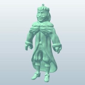 Slender Man Character 3d model