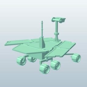 Mars Rover Exploration 3d-modell