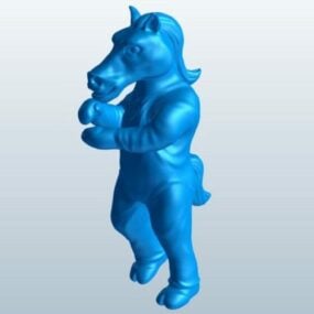 Mascot Horse Printable 3d model
