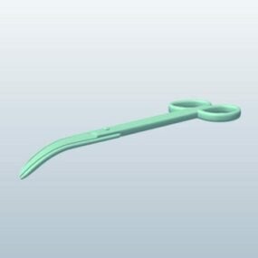 Model 3D nożyczek Mayo