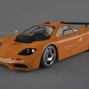 Mclaren F1 Sport Car V1 3d model