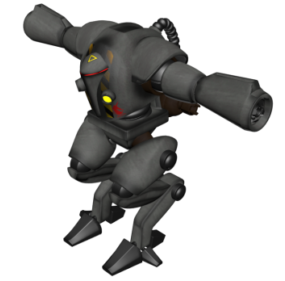 Mecha Robot Character 3d model