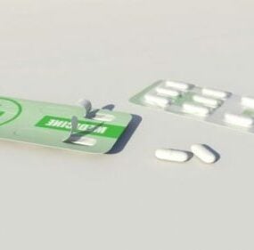 Medicine Drug 3d model
