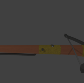 Medieval Crossbow Weapon 3d model