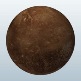 3д модель планеты Венера